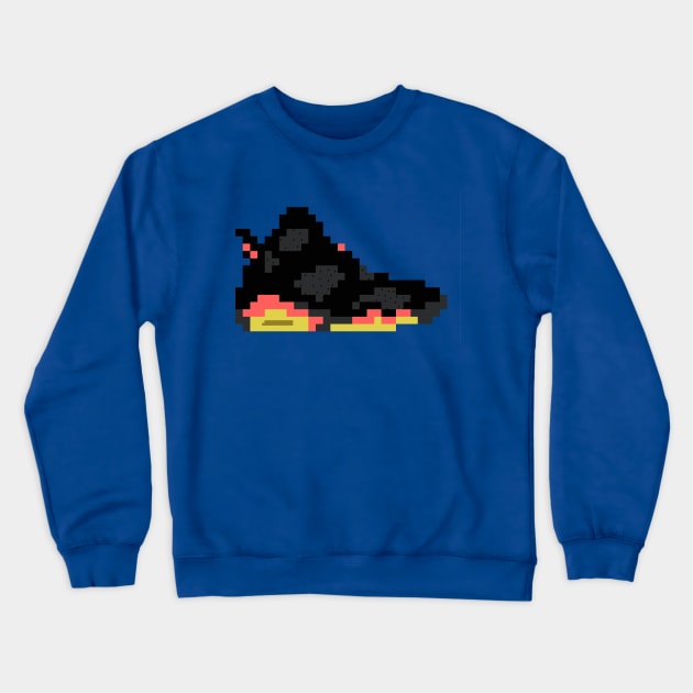 8-bit Jordan 6s - Alternate Crewneck Sweatshirt by soujohn